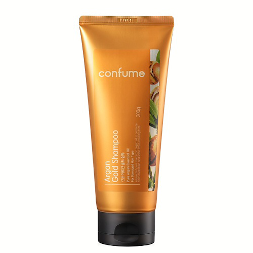 CONFUME Шампунь для волос Argan Gold Shampoo 200 #1