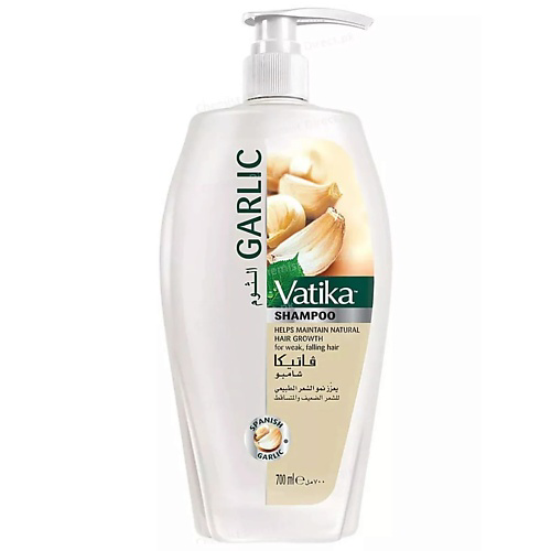 DABUR Шампунь для ломких волос с чесноком (Vatika Garlic) 600 #1