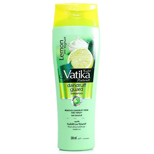 DABUR Шампунь для волос против перхоти (Lemon & Yoghurt) 200 #1
