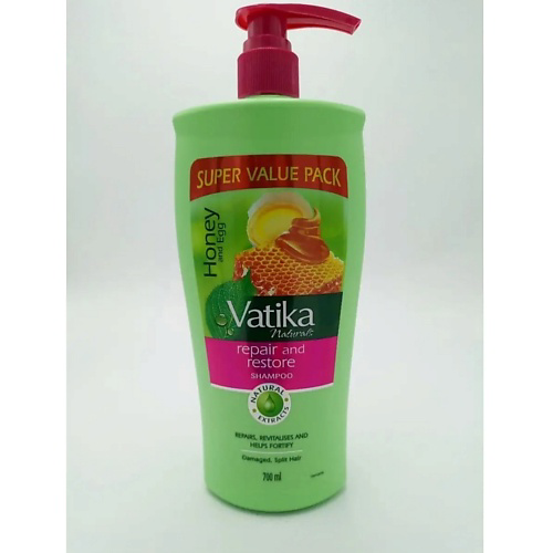 DABUR Шампунь исцеление и восстановление (Honey & Egg) 700 #1