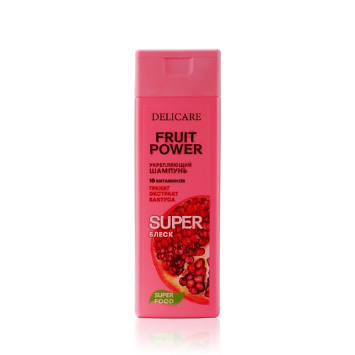 DELICARE Шампунь для волос Fruit Power "Укрепление и супер блеск" 280 #1