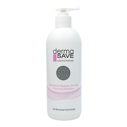 DERMA SAVE Шампунь S02 глубокого очищения Hyaluron SPA 500 #1