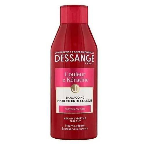 DESSANGE Шампунь для волос Экстра блеск для окрашенных волос Couleur & Keratine 250 #1
