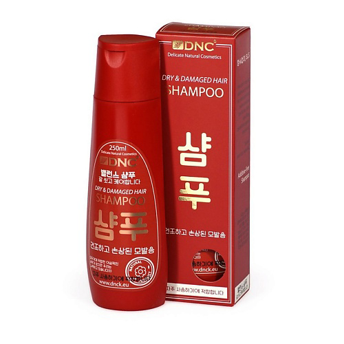 DNC Шампунь для сухих и поврежденных волос без сульфатов Dry & Damaged Hair Shampoo 250 #1