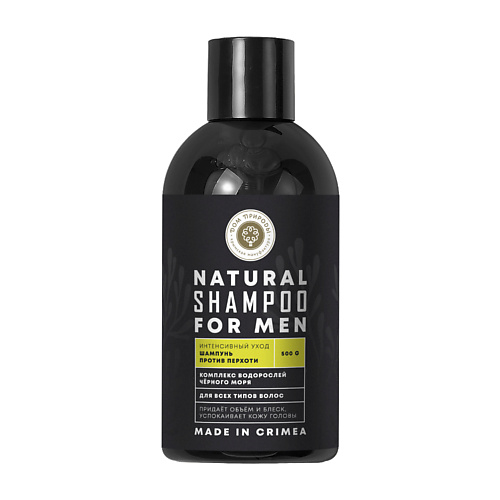 ДОМ ПРИРОДЫ КРЫМСКАЯ МАНУФАКТУРА Шампунь для мужчин Интенсивный уход FOR MEN 500 #1
