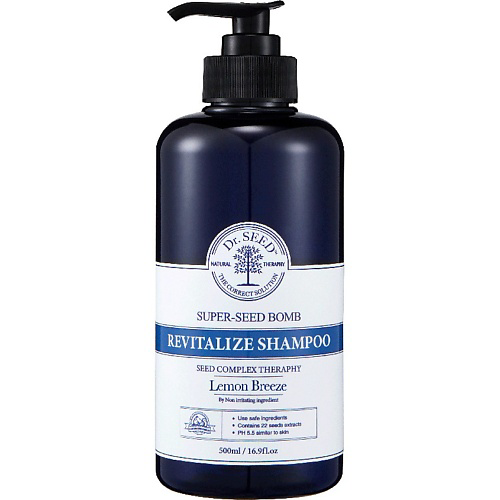 DR. SEED Шампунь для волос с ароматом освежающего лимона Revitalize Shampoo Lemon Breeze 500 #1