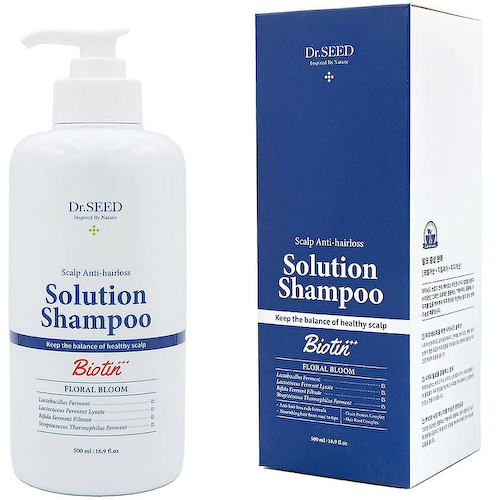 DR. SEED Шампунь для волос и кожи головы с ароматом нежных цветов Solution Shampoo Floral Bloom 500 #1