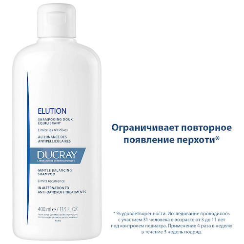 DUCRAY Мягкий балансирующий шампунь Elution 200 #1