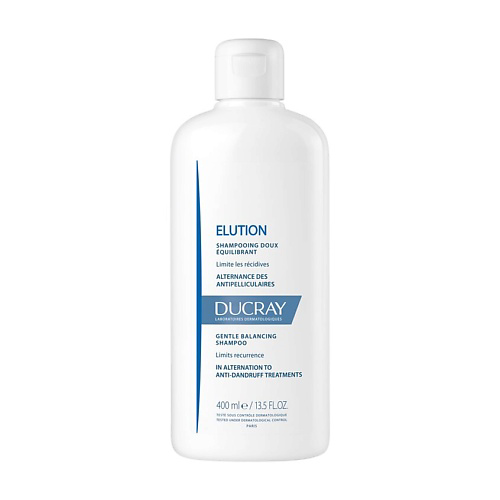 DUCRAY Мягкий балансирующий шампунь Elution 400 #1