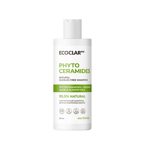 ECOCLARME Натуральный шампунь  бессульфатный  для ослабленных волос 250 #1
