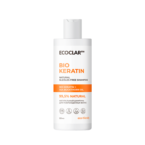 ECOCLARME Натуральный шампунь для поврежденных волос 250 #1