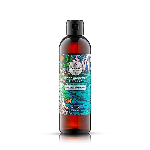 ECOCRAFT Шампунь Белый грейпфрут и фрезия White Grapefruit & Freesia Natural Shampoo 250 #1