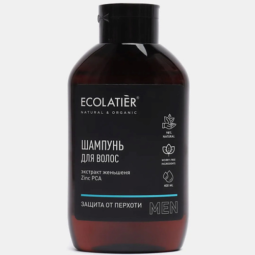 ECOLATIER Мужской шампунь Защита от перхоти 400 #1
