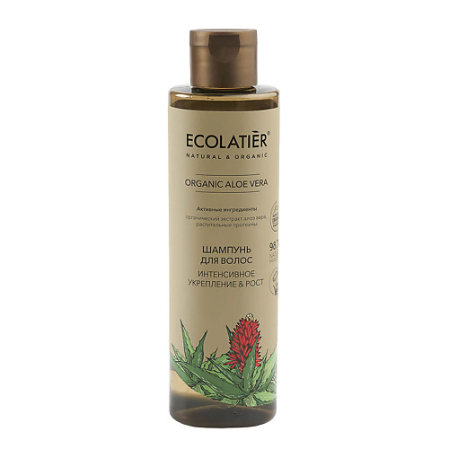 ECOLATIER Шампунь для волос Интенсивное укрепление & Рост ORGANIC ALOE VERA 250 #1