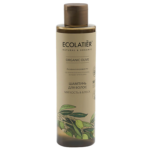 ECOLATIER Шампунь для волос Мягкость & Блеск ORGANIC OLIVE 250 #1
