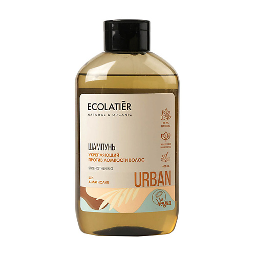 ECOLATIER Шампунь Укрепляющий против ломкости волос ши & магнолия 600 #1