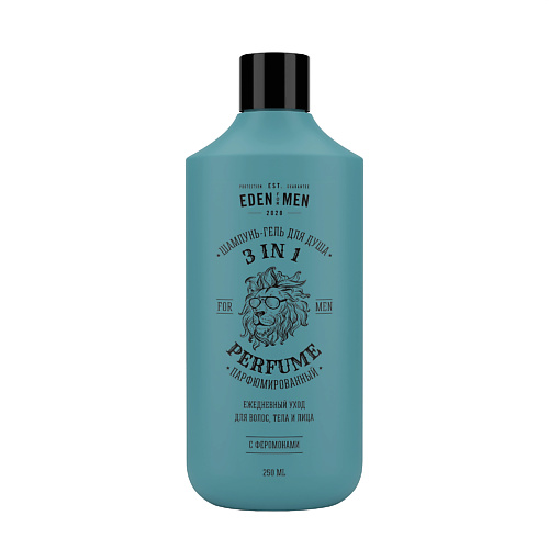 EDEN For men Шампунь-гель 3в1 Парфюмированный 250 #1