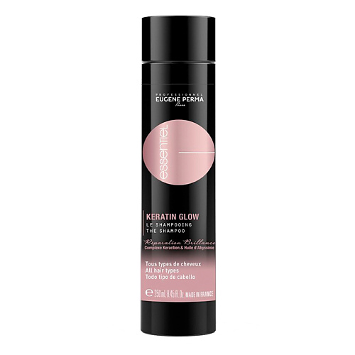 ESSENTIEL Шампунь с кератином для сияния волос Keratin Glow 250 #1