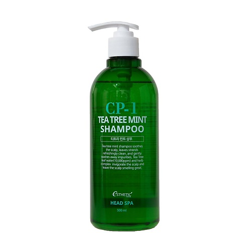 ESTHETIC HOUSE Шампунь для волос УСПОКАИВАЮЩИЙ CP-1 TEA TREE MINT SHAMPOO 500 #1