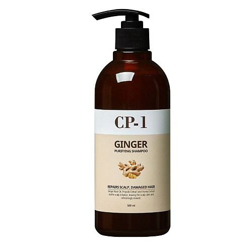 ESTHETIC HOUSE Шампунь для волос ИМБИРНЫЙ CP-1 GINGER PURIFYING SHAMPOO 500 #1
