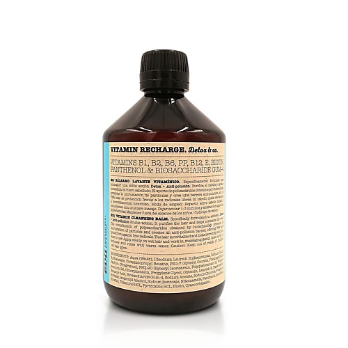 EVA PROFESSIONAL HAIR CARE Шампунь для волос очищающий Vitamin Recharge Detox & Co 500 #1