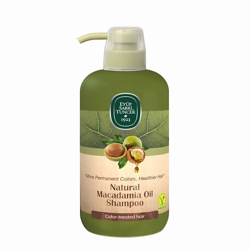 EYUP SABRI TUNCER Шампунь с маслом макадамии Natural Macadamia Oil Shampoo 600 #1