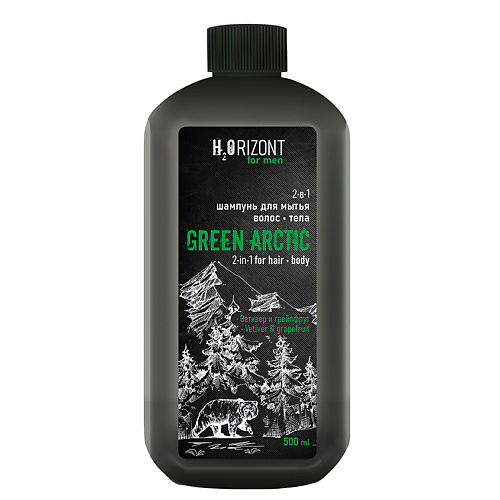 FAMILY COSMETICS 2-в-1 Шампунь для мытья волос – тела GREEN ARCTIC 500 #1
