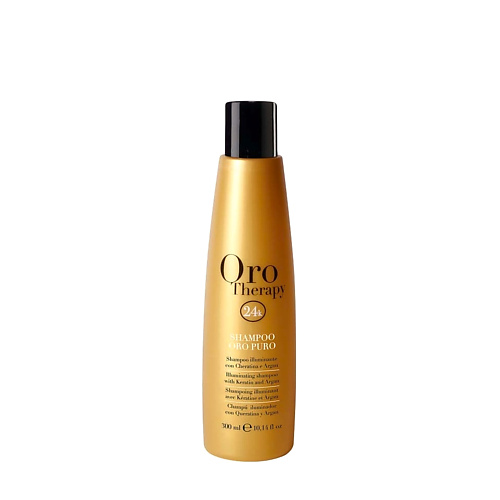 FANOLA Шампунь Oro Puro с кератином, аргановым маслом и микрочастицами золота 100 #1