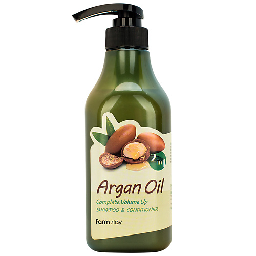 FARMSTAY Шампунь-кондиционер с aргановым маслом Argan Oil Shampoo & Conditioner 530 #1