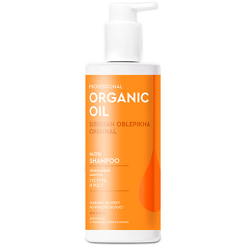 FITO КОСМЕТИК Облепиховый шампунь Густота и рост Professional Organic Oil 240 #1