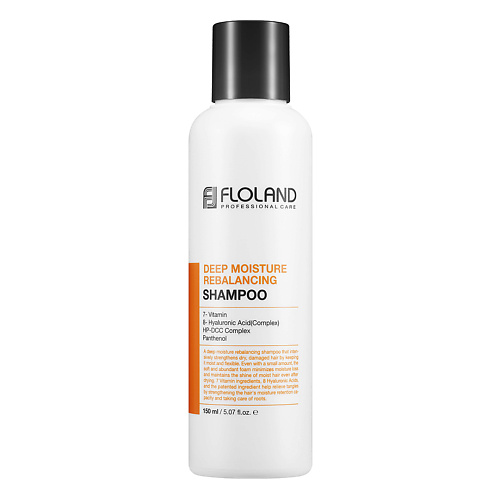 FLOLAND Увлажняющий шампунь с гиалуроновой кислотой и витаминами Deep Moisture Rebalancing Shampoo 150 #1