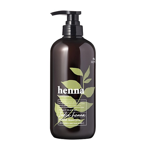 FLOR DE MAN Шампунь для сухих и жестких волос Henna 700 #1