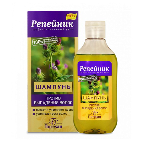 FLORESAN Шампунь против выпадения волос серии Репейник 250 #1