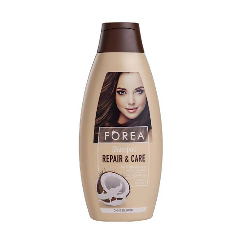 FOREA Шампунь для волос женский с маслом кокоса Forea Shampoo Repair & Care 500 #1