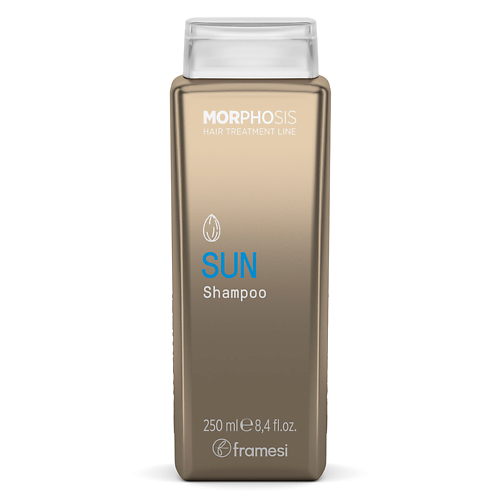 FRAMESI Шампунь солнцезащитный MORPHOSIS HAIR TREATMENT LINE SUN SHAMPOO 250 #1