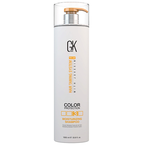 GKHAIR Увлажняющий Шампунь Защиты Цвета Moisturizing Shampoo Color Protection 1000 #1