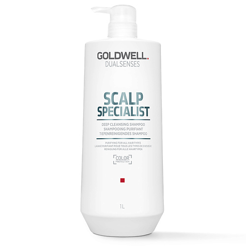 GOLDWELL Шампунь для волос очищающий Dualsenses Scalp Specialist Deep Cleansing Shampoo 1000 #1