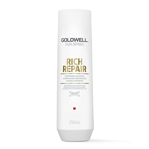 GOLDWELL Шампунь для волос восстанавливающий Dualsenses Rich Repair Restoring Shampoo 250 #1