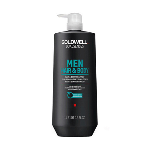 GOLDWELL Шампунь и гель для душа Dualsenses Men Hair & Body Shampoo 1000 #1
