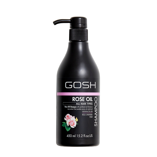 GOSH Шампунь для волос с розовым маслом Rose Oil 450 #1