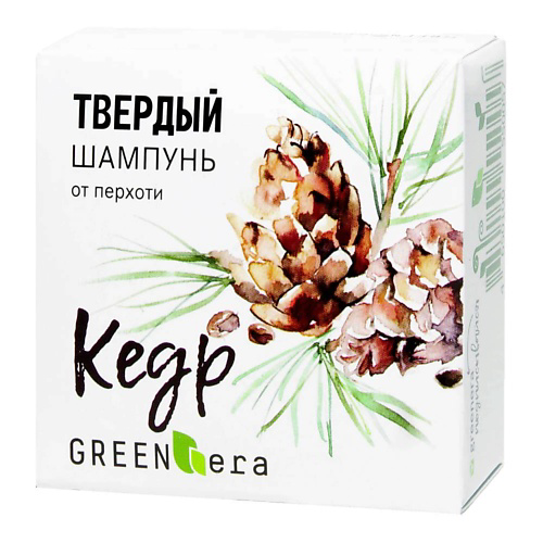 GREEN-ERA Твердый шампунь Кедр 55 #1