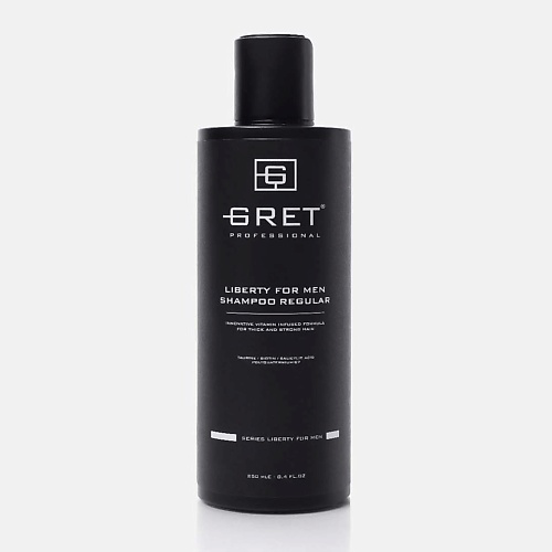 GRET Professional Шампунь для волос Liberty for men Regular 250 #1
