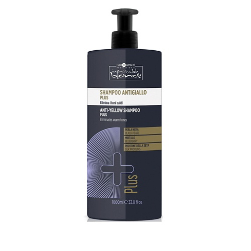 HAIR COMPANY Шампунь для волос, блокирующий нежелательный желтый оттенок ПЛЮС INIMITABLE BLONDE 1000 #1