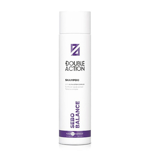 HAIR COMPANY Шампунь регулирующий работу сальных желез "SEBO BALANCE SHAMPOO" DOUBLE ACTION 250 #1