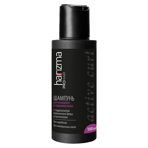HARIZMA PROHAIR Шампунь для вьющихся волос Active Curl 100 #1
