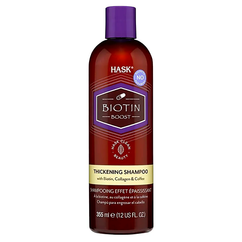 HASK Biotin Boost Thickening Shampoo - уплотняющий шампунь с биотином для тонких волос 355 #1