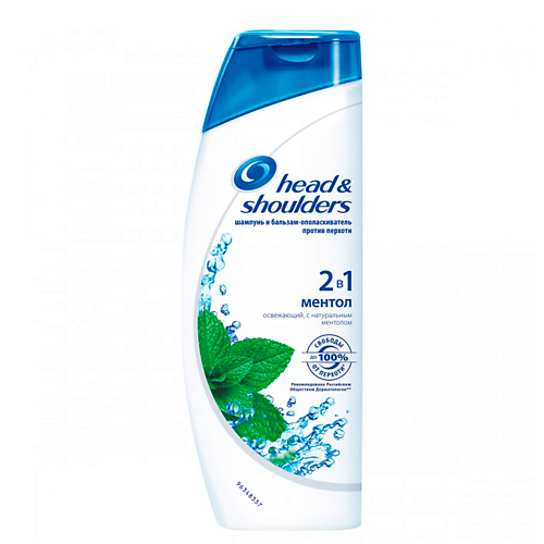 HEAD & SHOULDERS Шампунь Освежающий ментол 2 в1 400 #1