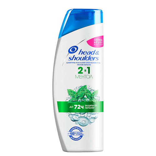 HEAD & SHOULDERS Шампунь Освежающий ментол 2 в1 200 #1