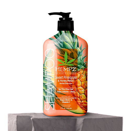 HEMPZ Шампунь Ананас и Медовая Дыня / Sweet Pineapple & Honey Melon Volumizing Shampoo 500 #1