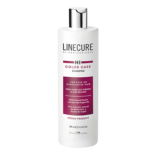 HIPERTIN Шампунь для сохранения цвета окрашенных волос LINECURE Color (vegan) 300 #1